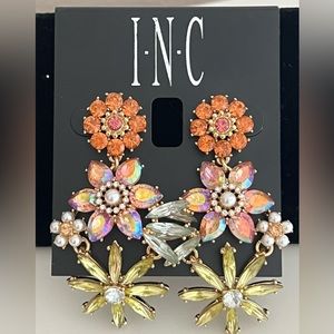 I•N•C Statement Earrings NWT